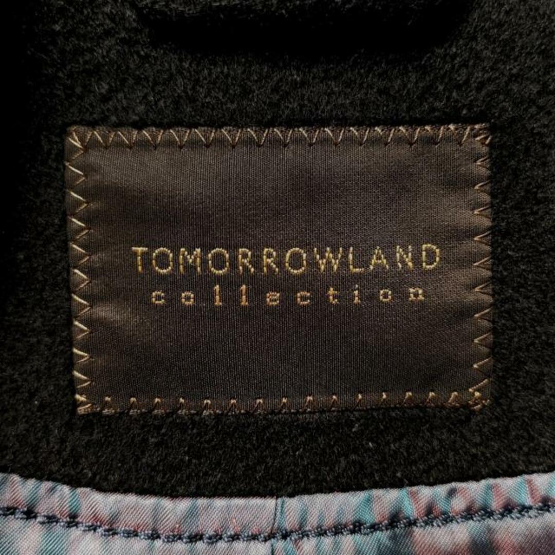 TOMORROWLAND(トゥモローランド)のTOMORROWLAND(トゥモローランド) コート サイズ36 S レディース - 黒 長袖/collection/冬 カシミヤ レディースのジャケット/アウター(その他)の商品写真