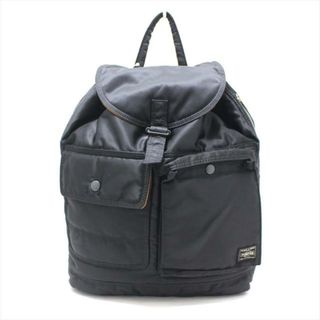 ポーター(PORTER)のPORTER/吉田(ポーター) リュックサック美品  タンカー 黒 ナイロン(リュック/バックパック)