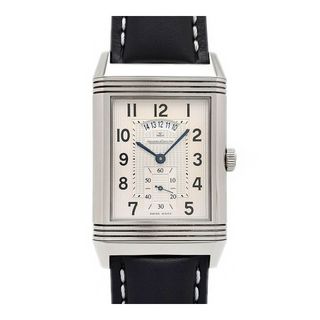 ジャガールクルト(Jaeger-LeCoultre)のジャガールクルト グランドレベルソ 986 デュオデイト Q3748420 手巻き ステンレススティール メンズ JAEGER-LECOULTRE 【中古】 【時計】(腕時計(アナログ))