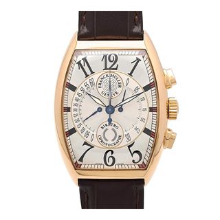 フランクミュラー(FRANCK MULLER)のフランクミュラー トノウカーベックス ビーレトロ クロノグラフ 7850CCB 自動巻き ピンクーゴールド メンズ FRANCK MULLER 【中古】 【時計】(腕時計(アナログ))