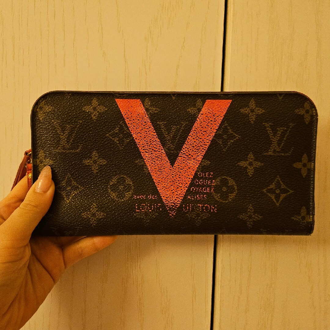 LOUIS VUITTON(ルイヴィトン)の最終値下げ！Louis Vuitton 長財布 ピンク メンズのファッション小物(長財布)の商品写真