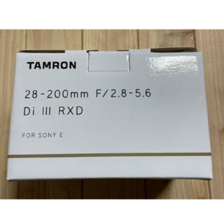 タムロン(TAMRON)の【新品】28-200mmF/2.8-5.6DiIII RXD ModelA071(レンズ(ズーム))