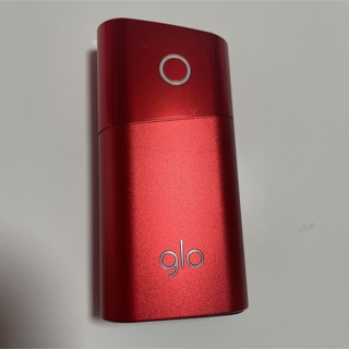 グロー(glo)のグローミニ　電子タバコ　本体　レッド　赤色(タバコグッズ)