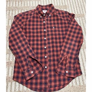 リーバイス(Levi's)のリーバイス　長袖チェックシャツ　メンズSサイズ(シャツ)