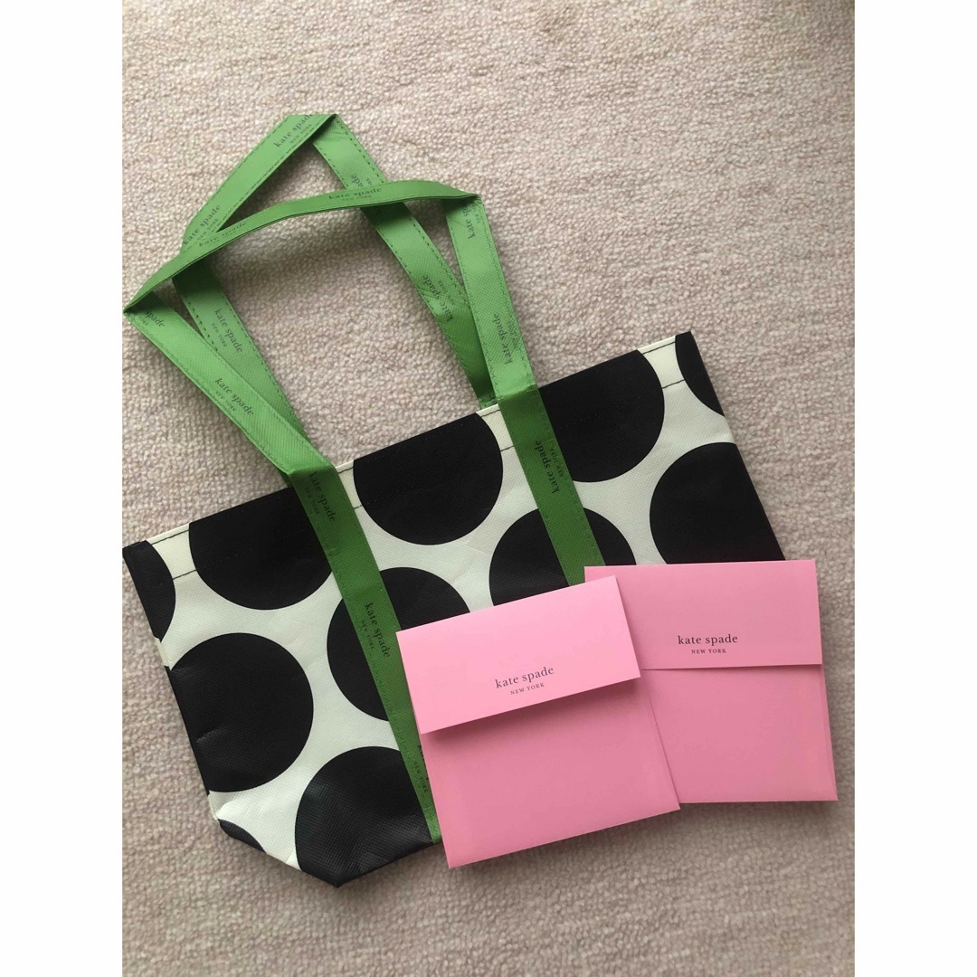 kate spade new york(ケイトスペードニューヨーク)のケイトスペード　ノベルティ　エコバッグ レディースのバッグ(エコバッグ)の商品写真