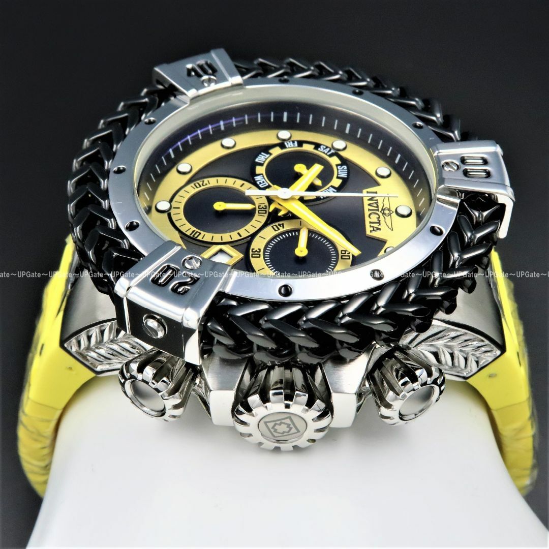 INVICTA(インビクタ)の究極モデル★ヘラクレス★華やかイエロー！ INVICTA Bolt 35579 メンズの時計(腕時計(アナログ))の商品写真