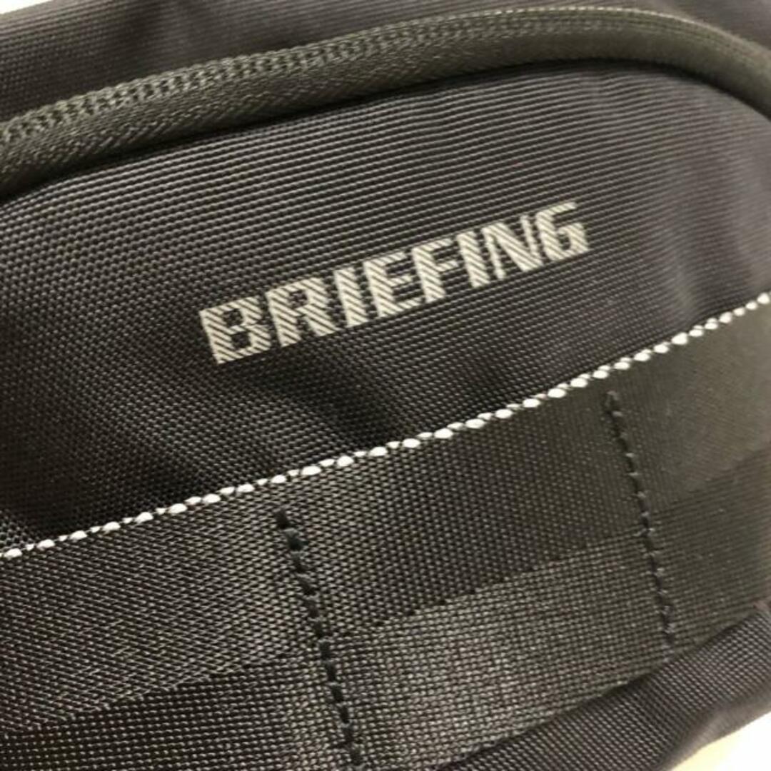 BRIEFING(ブリーフィング)のBRIEFING(ブリーフィング) ウエストポーチ美品  - 黒 ナイロン レディースのバッグ(ボディバッグ/ウエストポーチ)の商品写真