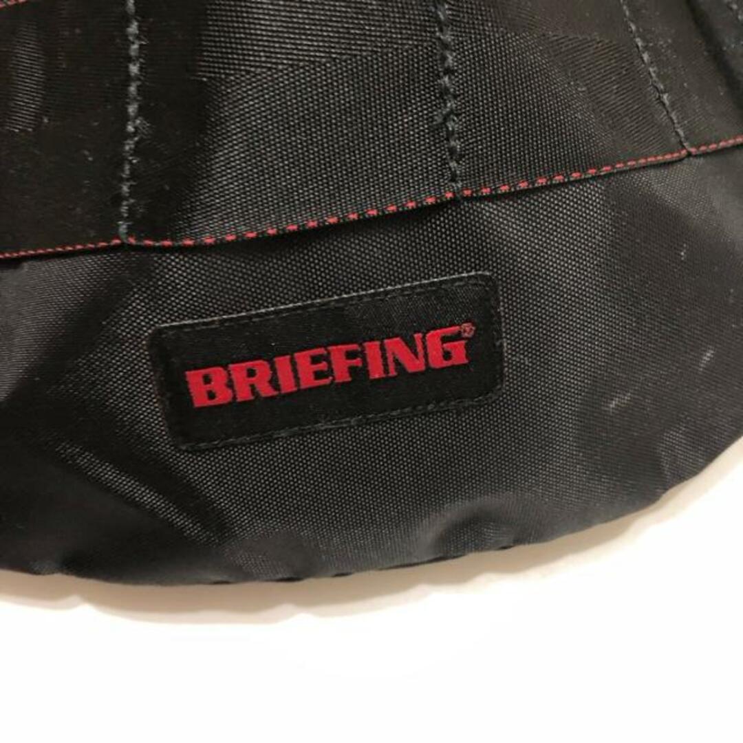 BRIEFING(ブリーフィング)のBRIEFING(ブリーフィング) ウエストポーチ - 黒×レッド ナイロン レディースのバッグ(ボディバッグ/ウエストポーチ)の商品写真