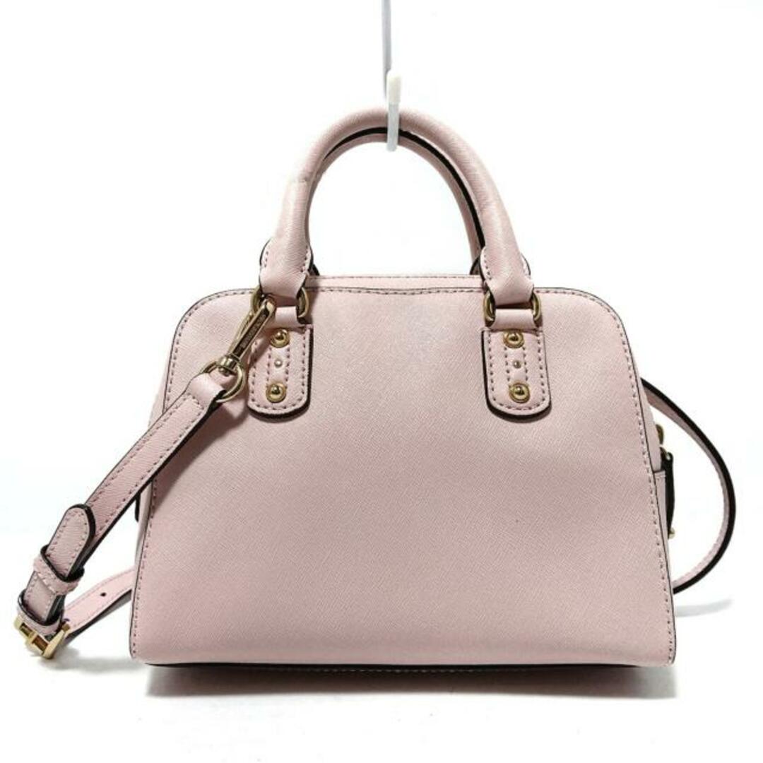 Michael Kors(マイケルコース)のMICHAEL KORS(マイケルコース) ハンドバッグ美品  - ピンク ミニバッグ レザー レディースのバッグ(ハンドバッグ)の商品写真