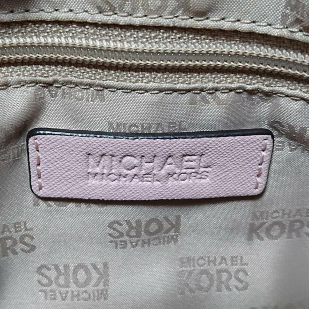 Michael Kors(マイケルコース)のMICHAEL KORS(マイケルコース) ハンドバッグ美品  - ピンク ミニバッグ レザー レディースのバッグ(ハンドバッグ)の商品写真