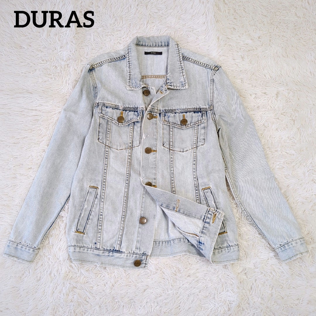 DURAS(デュラス)の【美品】DURAS デュラス デニムジャケット F レディースのジャケット/アウター(Gジャン/デニムジャケット)の商品写真