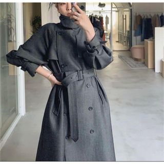 Ameri VINTAGE - AMERI SUPERIOR FLARE TRENCH COAT