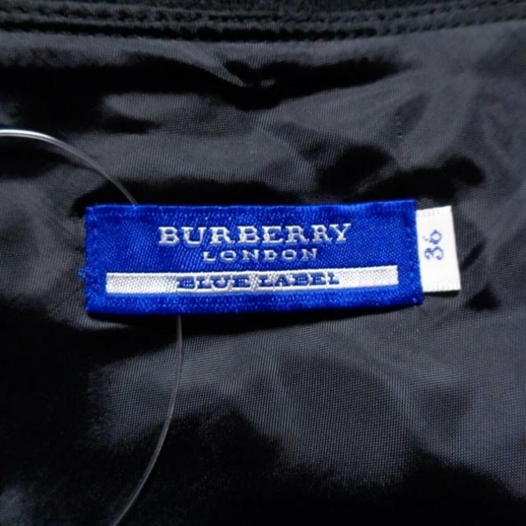 BURBERRY BLUE LABEL(バーバリーブルーレーベル)のBurberry Blue Label(バーバリーブルーレーベル) 巻きスカート サイズ36 S レディース - ダークネイビー ひざ丈 レディースのスカート(その他)の商品写真