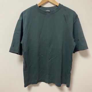 ユニクロ(UNIQLO)の【UNIQLO】エアリズムコットンオーバークルーネックT（半袖）　Mサイズ(Tシャツ(半袖/袖なし))