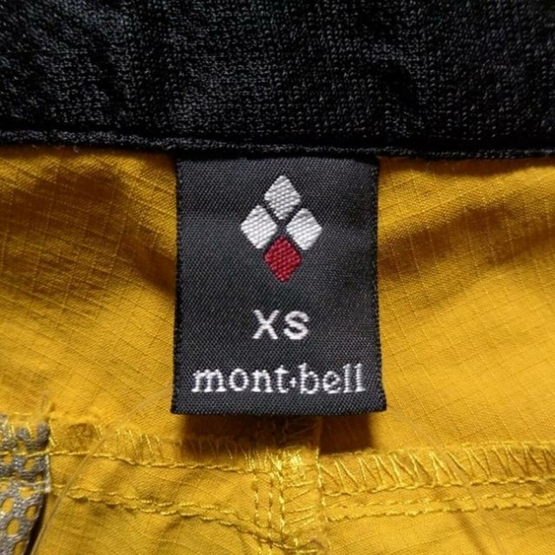 mont bell(モンベル)のmont-bell(モンベル) パンツ サイズXS レディース - ダークイエロー クロップド(半端丈) レディースのパンツ(その他)の商品写真