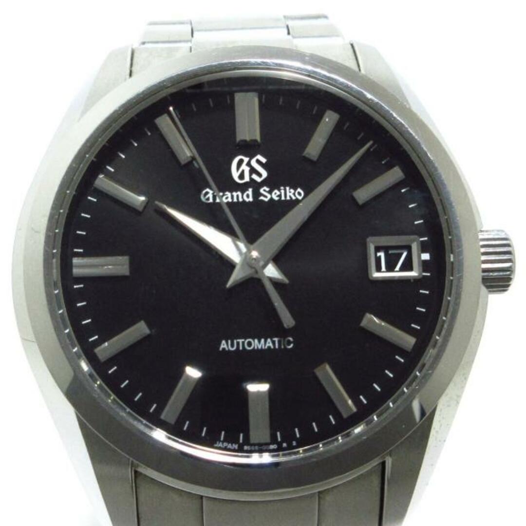 Grand Seiko(グランドセイコー)のグランドセイコー 腕時計 メカニカル 黒 メンズの時計(その他)の商品写真