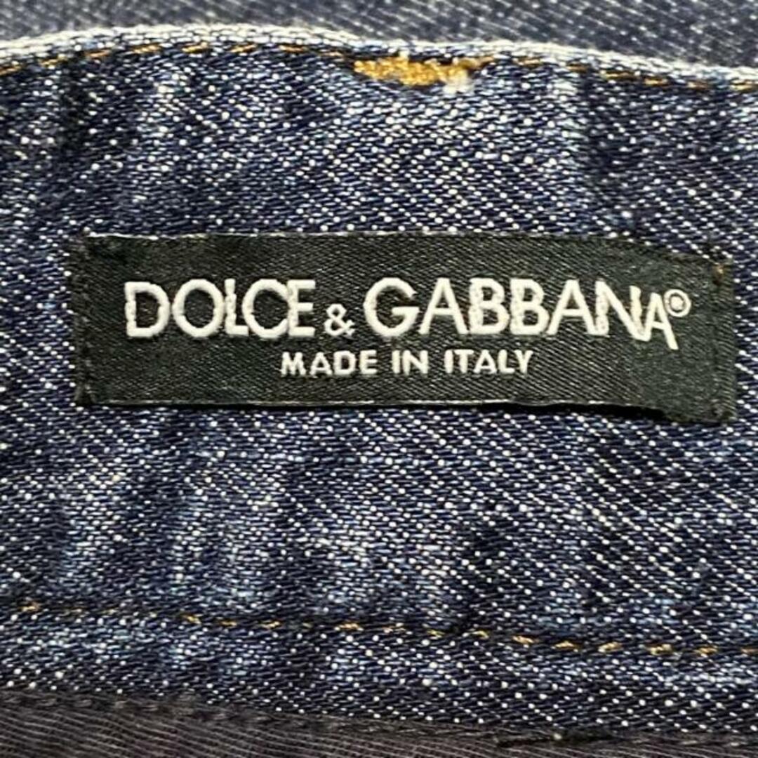 DOLCE&GABBANA(ドルチェアンドガッバーナ)のDOLCE&GABBANA(ドルチェアンドガッバーナ) ジーンズ サイズ46 S メンズ - ブルー フルレングス/ダメージ加工 メンズのパンツ(デニム/ジーンズ)の商品写真