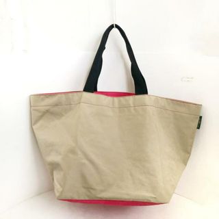 エルベシャプリエ(Herve Chapelier)のHerve Chapelier(エルベシャプリエ) トートバッグ ナイロン舟型ショルダーXL ベージュ×ピンク×黒 Nライン ナイロン(トートバッグ)