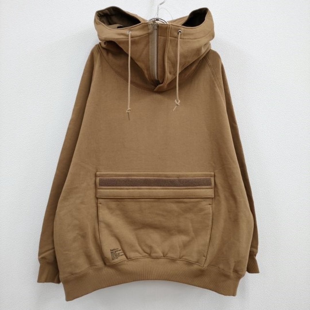 Fresh Service 未使用品 SWEAT ANORAK PARKA 定価28000円 スウェットアノラックパーカー ベージュ メンズ フレッシュサービス【中古】4-0322M♪ メンズのトップス(パーカー)の商品写真