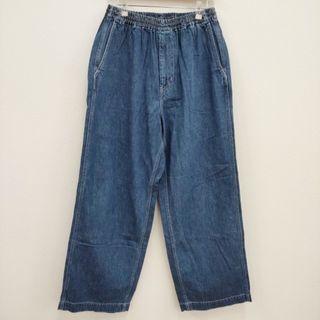 グラフペーパー(Graphpaper)のGraphpaper 新品 Denim Baggy Pants GM213-40082B 定価26400円 サイズF イージー デニムパンツ ブルー メンズ グラフペーパー【中古】4-0322G♪(デニム/ジーンズ)