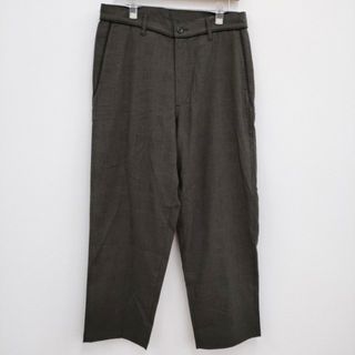 Fresh Service GLENCHECK PIPING TROUSER 定価27000円 サイズL グレンチェック パンツ ブラック メンズ フレッシュサービス【中古】4-0322M♪(その他)