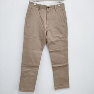 グラフペーパー(Graphpaper)のGraphpaper 新品 Hard Twill Slim Tapered Pants GM203-40003B 定価28600円 サイズ1 パンツ ベージュ メンズ グラフペーパー【中古】4-0322M♪(その他)