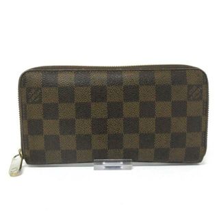 ルイヴィトン(LOUIS VUITTON)のLOUIS VUITTON(ルイヴィトン) 長財布 ダミエ ジッピー・ウォレット N60015 エベヌ ダミエ･キャンバス(財布)