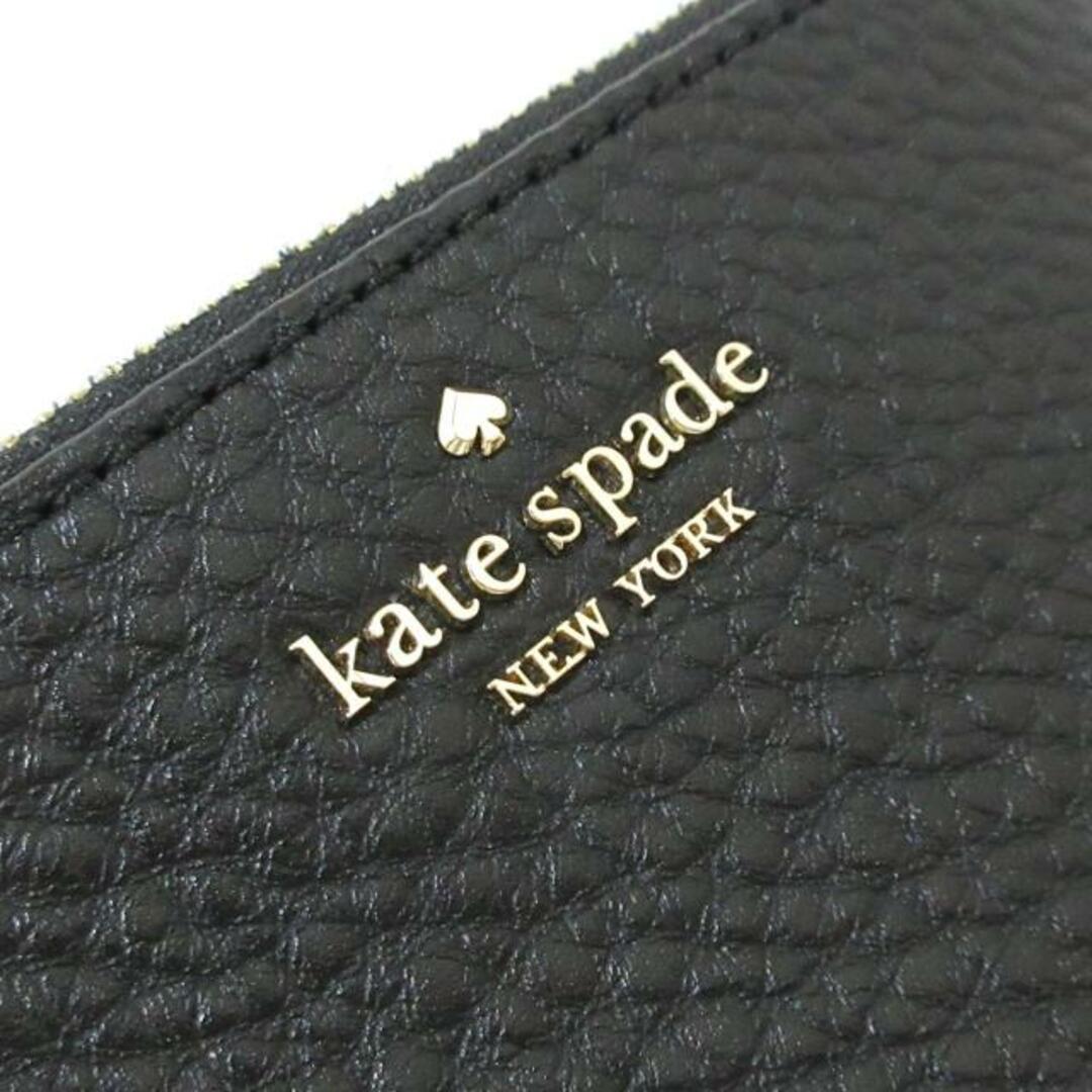 kate spade new york(ケイトスペードニューヨーク)のKate spade(ケイトスペード) コインケース - WLRU5472 黒 カードケース付き レザー レディースのファッション小物(コインケース)の商品写真