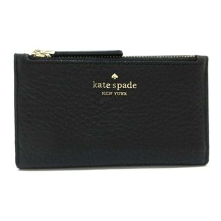 ケイトスペードニューヨーク(kate spade new york)のKate spade(ケイトスペード) コインケース - WLRU5472 黒 カードケース付き レザー(コインケース)