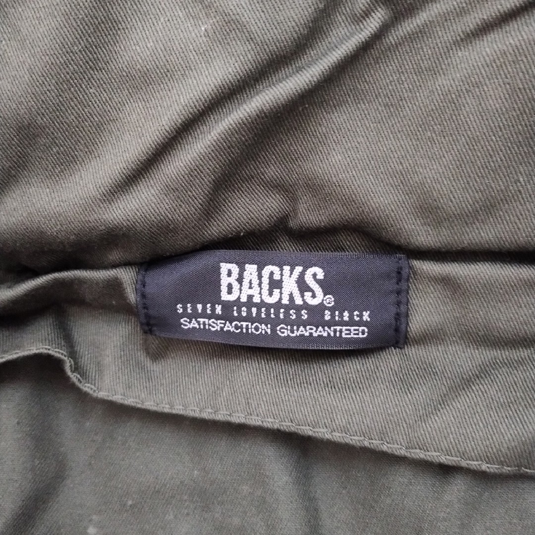 BACKS 　レディース　M　ミリタリー風ジャケット レディースのジャケット/アウター(ミリタリージャケット)の商品写真
