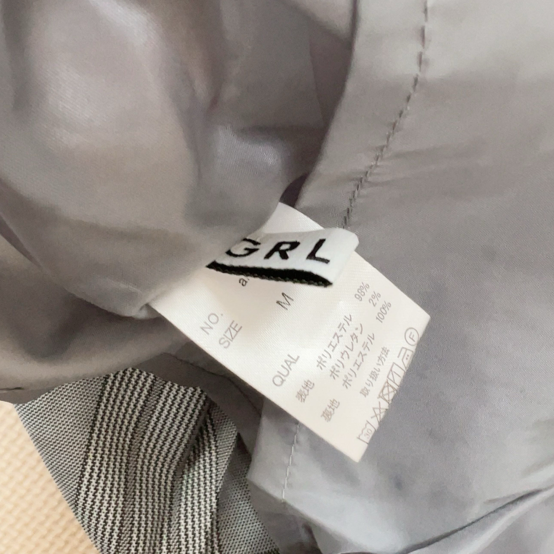 GRL(グレイル)の美品❁︎GRL インパン付き プリーツチェックスカート M レディースのスカート(ミニスカート)の商品写真