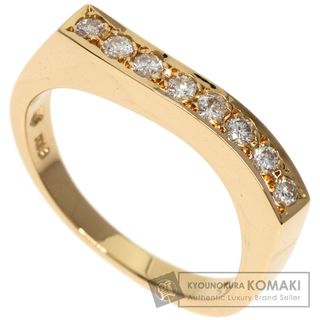 タサキ(TASAKI)のTASAKI ダイヤモンド リング・指輪 K18YG レディース(リング(指輪))