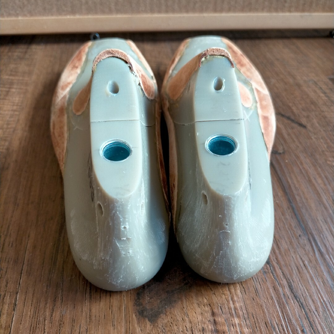 木型　靴型　ラスト　日本製　22.5cm　 スクエアトゥ レディースの靴/シューズ(その他)の商品写真