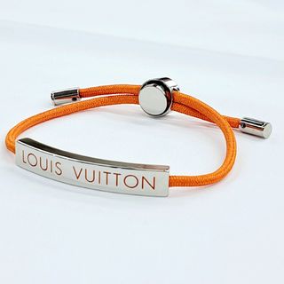 ヴィトン(LOUIS VUITTON) ブレスレット(メンズ)(オレンジ/橙色系)の ヴィトン(LOUIS VUITTON) ブレスレット(メンズ)(オレンジ/橙色系)の