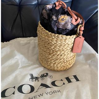 COACH かごバッグ