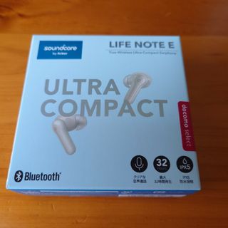 アンカー(Anker)のNTTドコモ ワイヤレスイヤホン SoundcoreLifeE ホワイト(ヘッドフォン/イヤフォン)