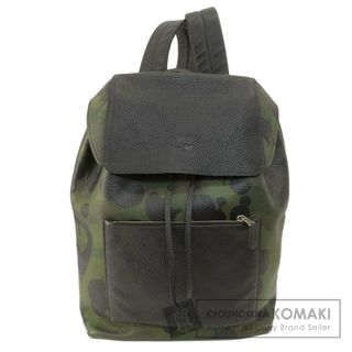 コーチ(COACH)のCOACH 72000 カモフラージュ柄 リュック・デイパック レザー レディース(リュック/バックパック)