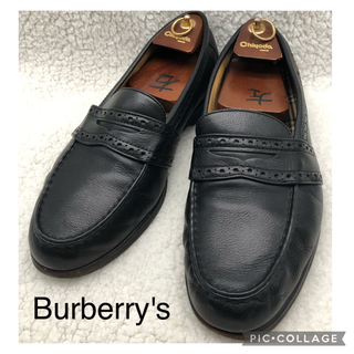 BURBERRY - Burberry'sバーバリーズ　レザービジネスシューズ　コインローファー
