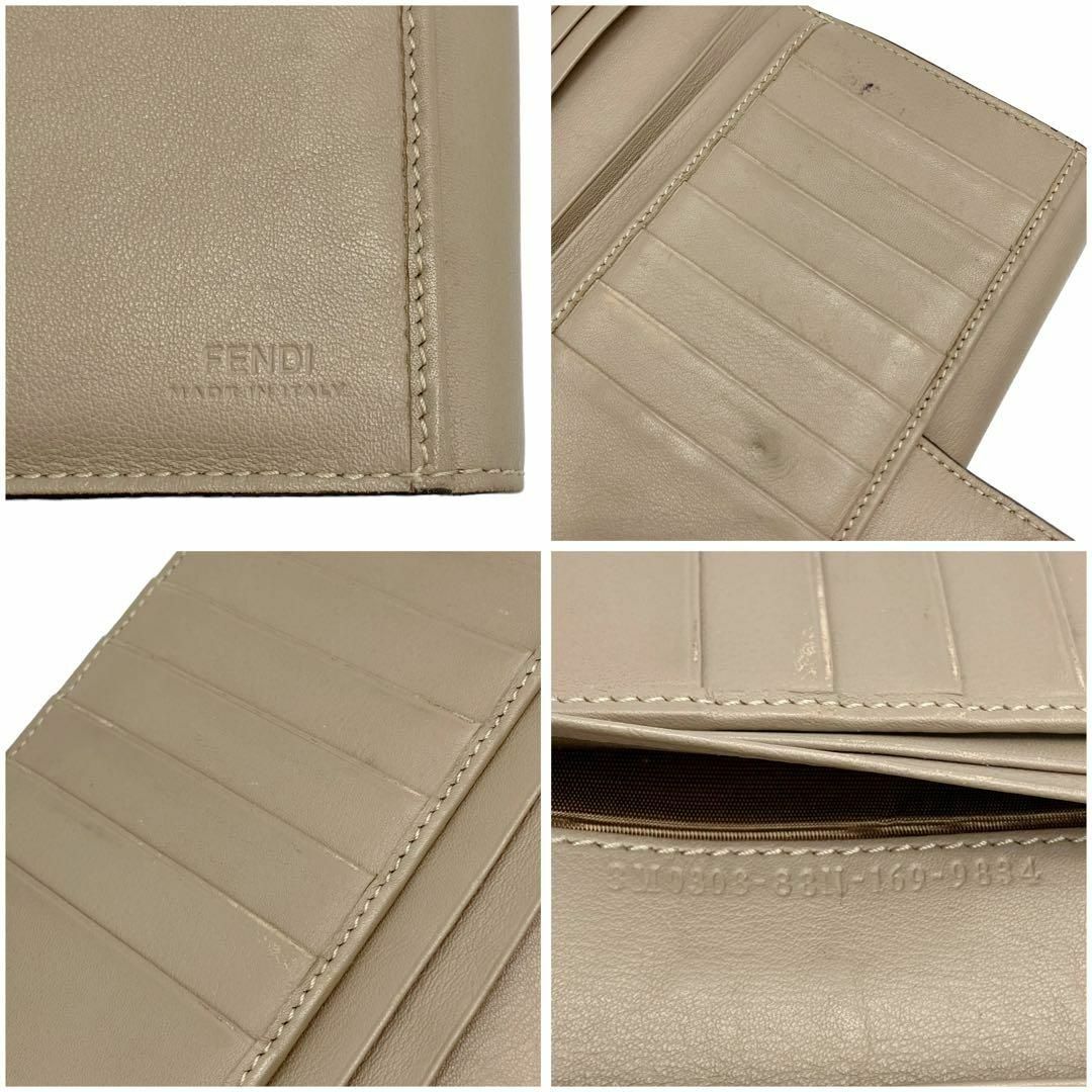 FENDI(フェンディ)の⭐️良品⭐️ フェンディ ピーカブー コンチネンタル ウォレット ベージュ レディースのファッション小物(財布)の商品写真