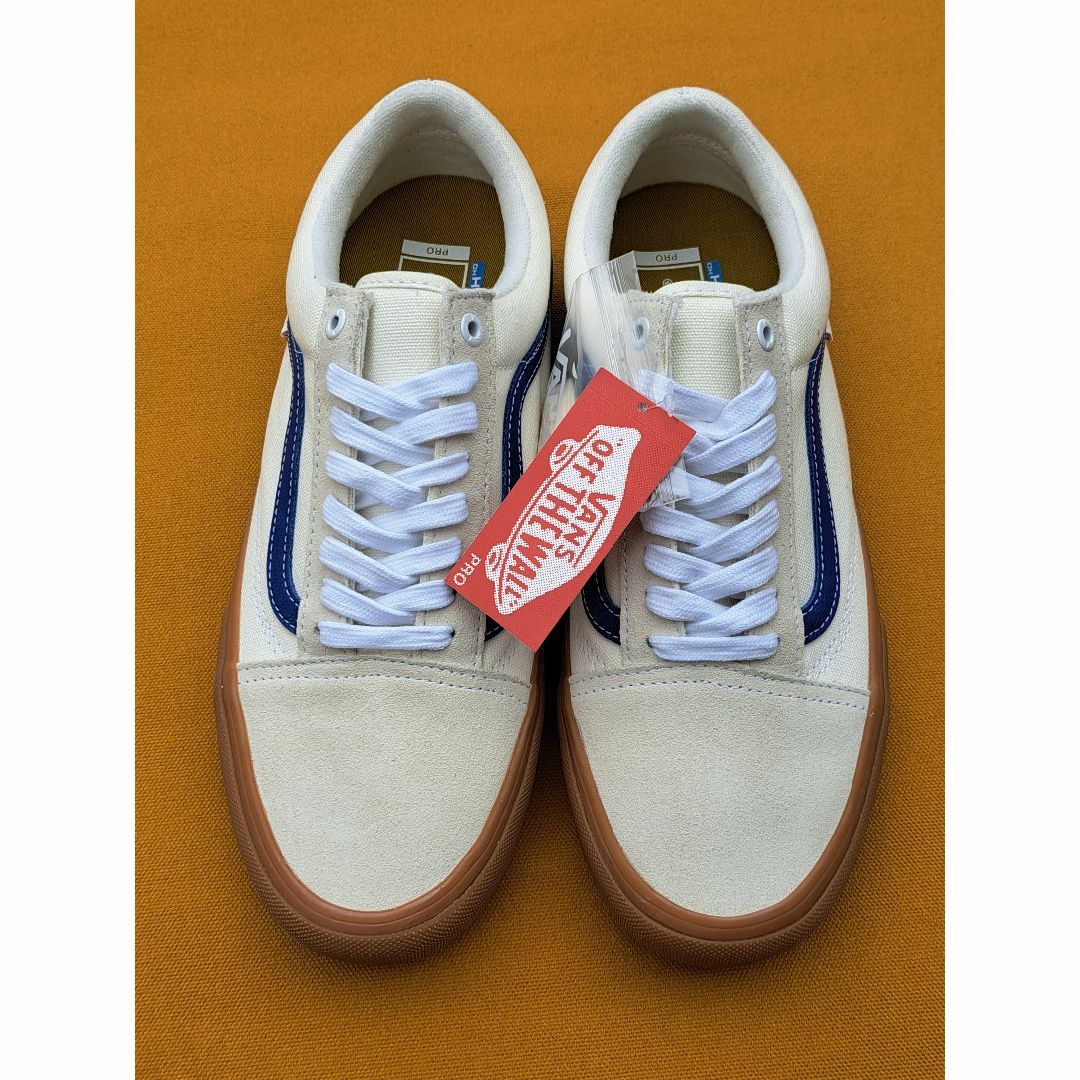 OLD SKOOL（VANS）(オールドスクール)のバンズ VANS OLD SKOOL PRO 27,5cm 白青ガム メンズの靴/シューズ(スニーカー)の商品写真