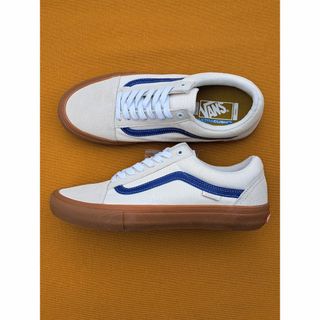 オールドスクール(OLD SKOOL（VANS）)のバンズ VANS OLD SKOOL PRO 27,5cm 白青ガム(スニーカー)