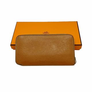 エルメス(Hermes)の⭐️良品⭐️ エルメス アザップロング シルクイン ブラウン オレンジ(財布)