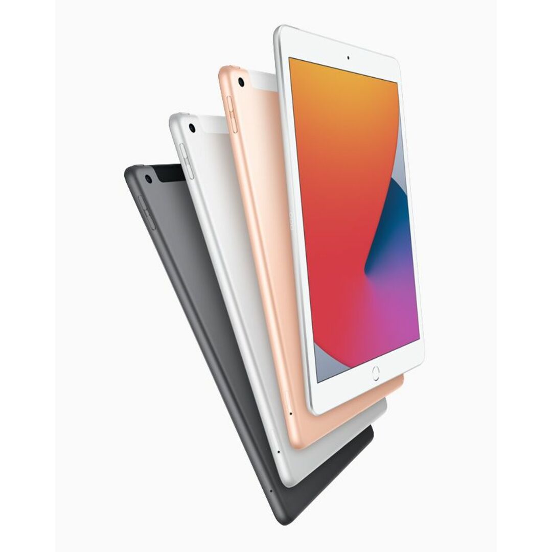iPad(アイパッド)のiPad（第8世代） Wi-Fi+Cellular 本体 SIMフリー 32GB スマホ/家電/カメラのPC/タブレット(タブレット)の商品写真