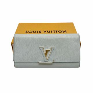 ルイヴィトン(LOUIS VUITTON)の⭐️良品⭐️ ルイヴィトン トリヨン ポルトフォイユ カプシーヌ ブルー(財布)