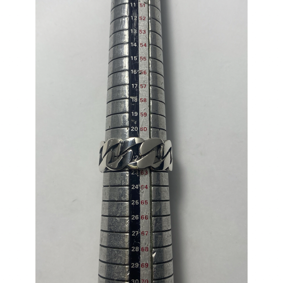 喜平リング シルバー925リング SILVER鎖和シンプル22号平打ち銀 喜平リング シルバー925リング SILVER鎖和シンプル22号平打ち銀