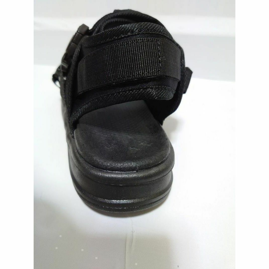 新品 24.5 厚底スポーツサンダル ブラック×ブラック　インスタグラマー愛用 レディースの靴/シューズ(サンダル)の商品写真