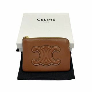 セリーヌ(celine)の⭐️美品⭐️セリーヌ キュイルトリオンフ フック付き コイン&カードポーチ(コインケース)