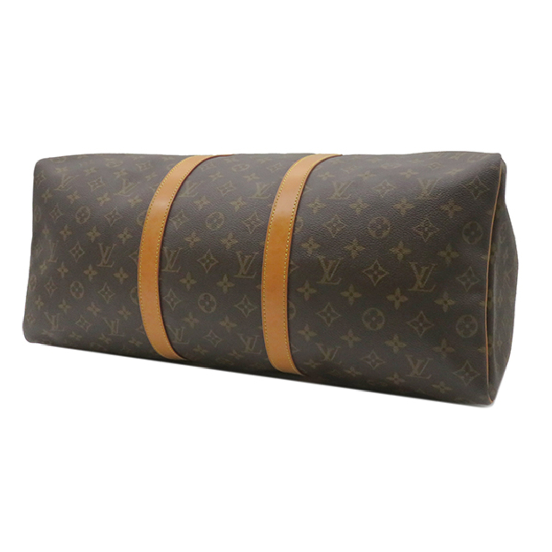 LOUIS VUITTON(ルイヴィトン)のルイヴィトン LOUIS VUITTON ボストンバッグ キーポル 50 モノグラムキャンバス モノグラム ゴールド金具 茶 パドロック/鍵/ネームタグ/ポワニエ欠品  M41426 FL1000【中古】 メンズのバッグ(ボストンバッグ)の商品写真