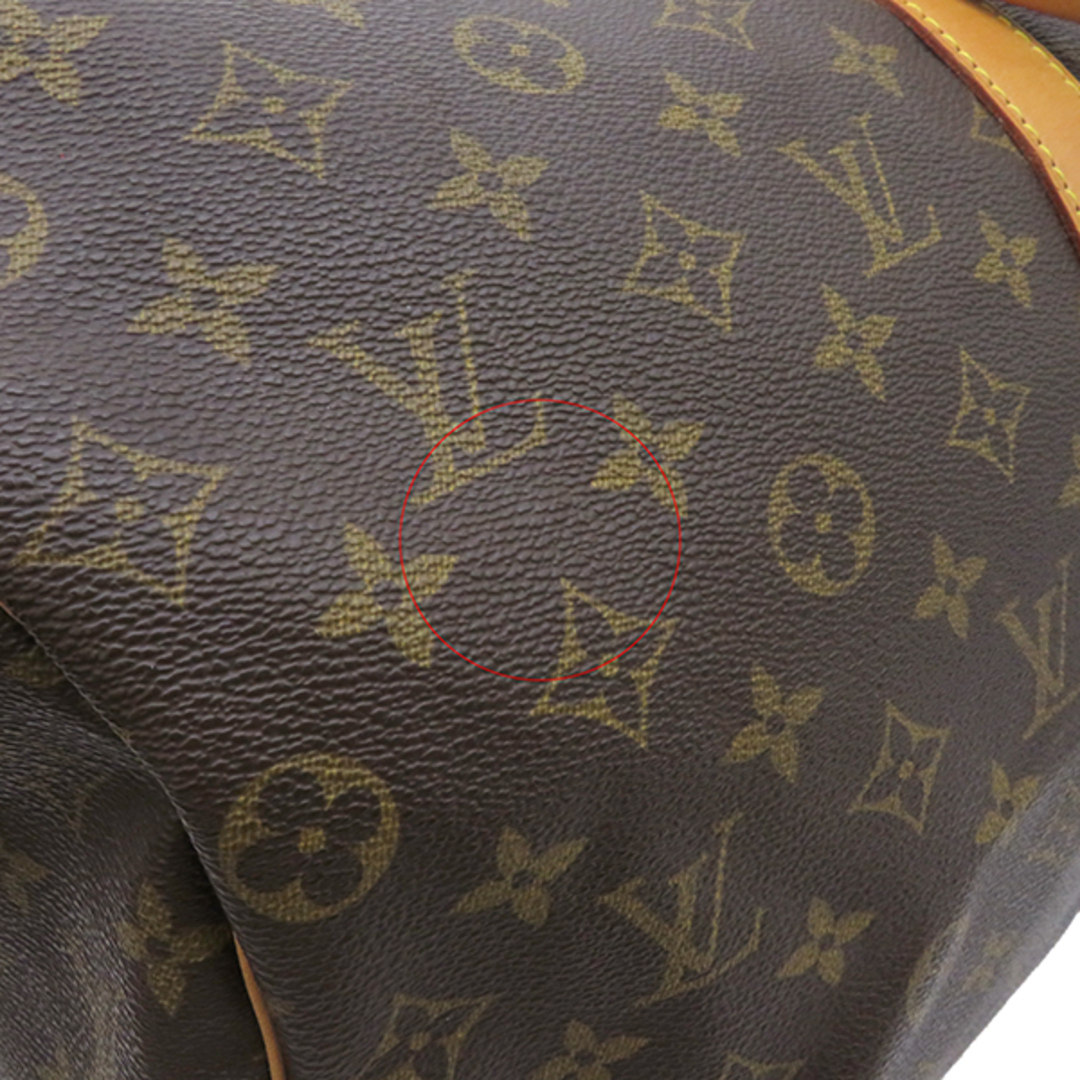 LOUIS VUITTON(ルイヴィトン)のルイヴィトン LOUIS VUITTON ボストンバッグ キーポル 50 モノグラムキャンバス モノグラム ゴールド金具 茶 パドロック/鍵/ネームタグ/ポワニエ欠品  M41426 FL1000【中古】 メンズのバッグ(ボストンバッグ)の商品写真