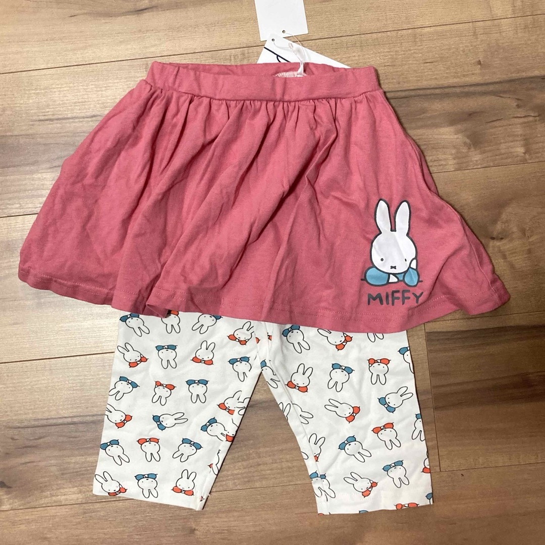 miffy(ミッフィー)の新品　110サイズ　スカッツ　ミッフィー キッズ/ベビー/マタニティのキッズ服女の子用(90cm~)(パンツ/スパッツ)の商品写真